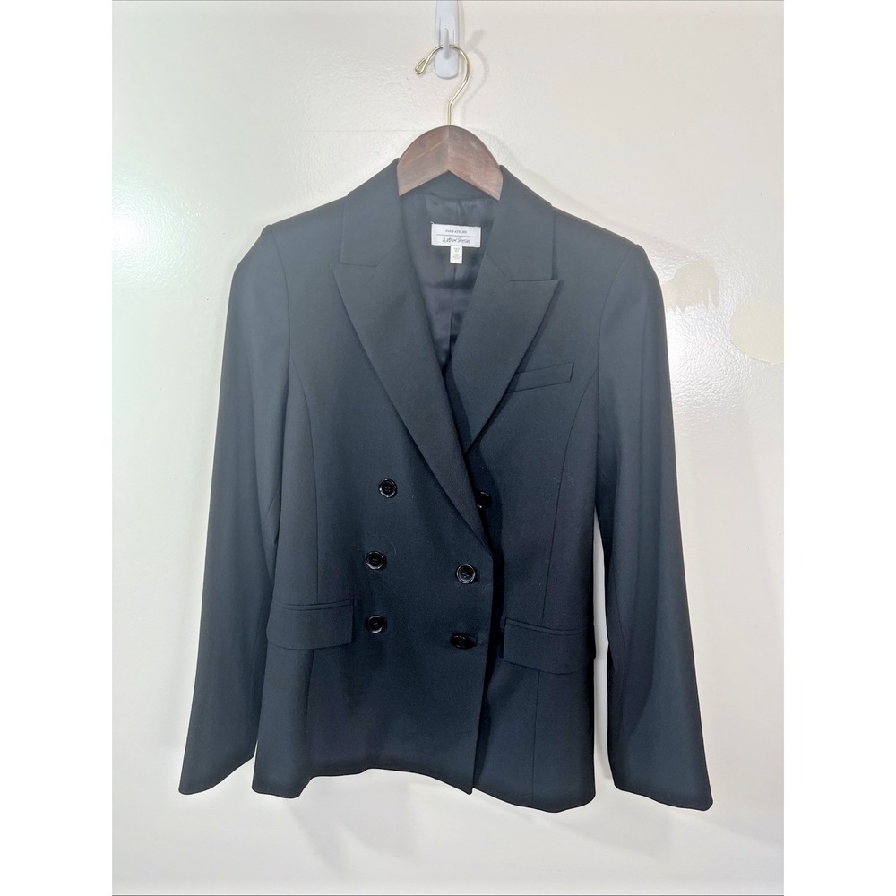 & Other Stories Womens Double Breast Wool Blend Blazer XS 0 Minimalist Scandi